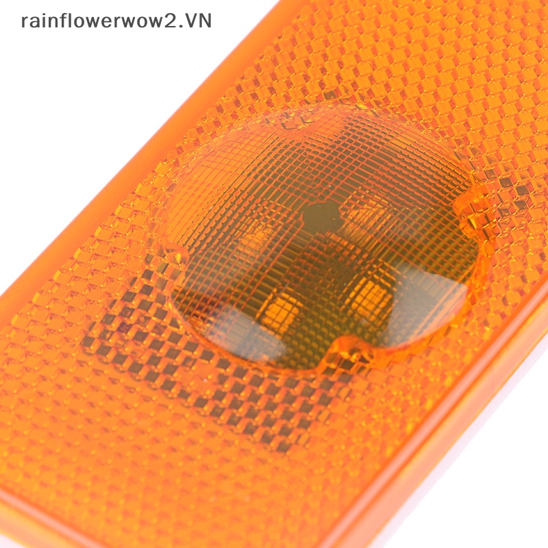 [Hàng Có Sẵn] Đèn Đánh Dấu Hai Bên 4 Bóng LED 24V Màu Hổ Phách 20789440 Đèn Đánh Dấu Bên Hông Xe Hơi (H)