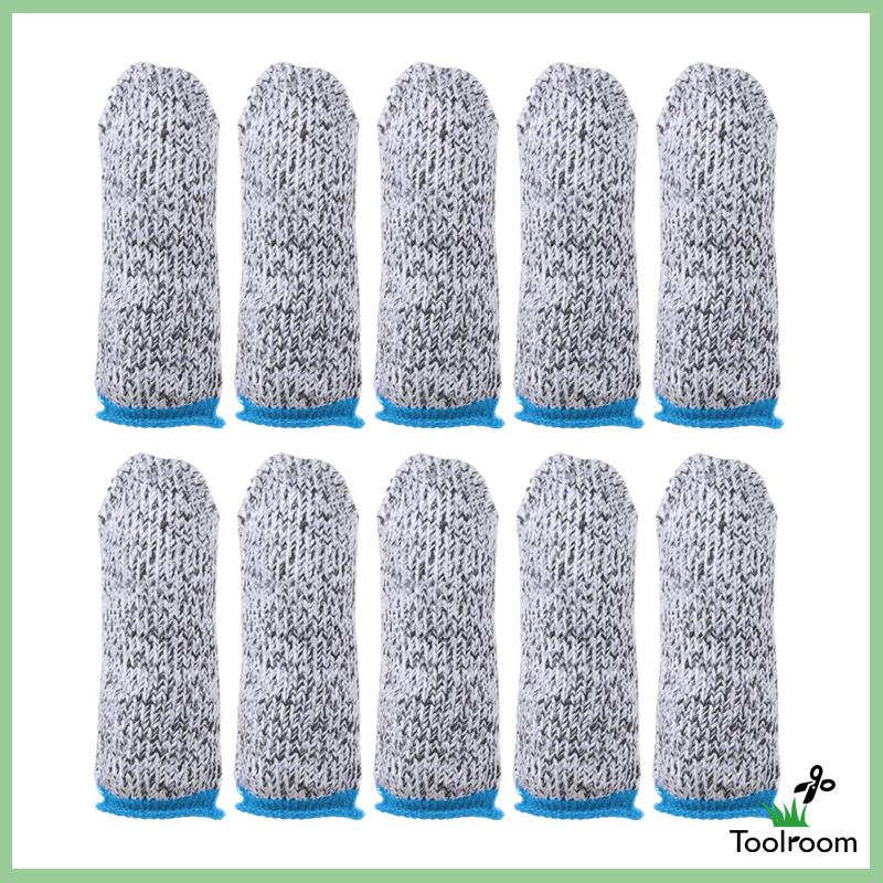 Set 10 Bao Bọc Ngón Tay Chống Trượt Chuyên Dụng Cho Thợ Làm Việc