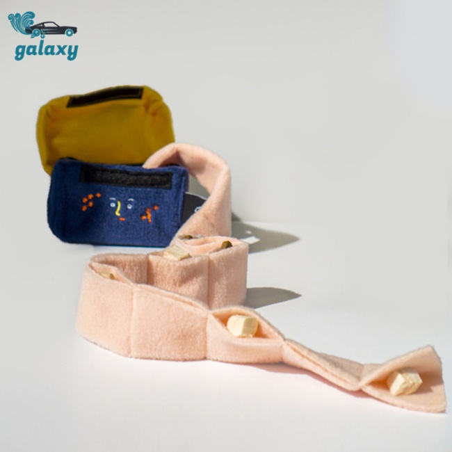 Galaxy Đồ Chơi Thảm Bông Xếp Hình Chó Snuffle Dễ Thương Có Mùi Tương Tác Huấn Luyện Ăn Chậm