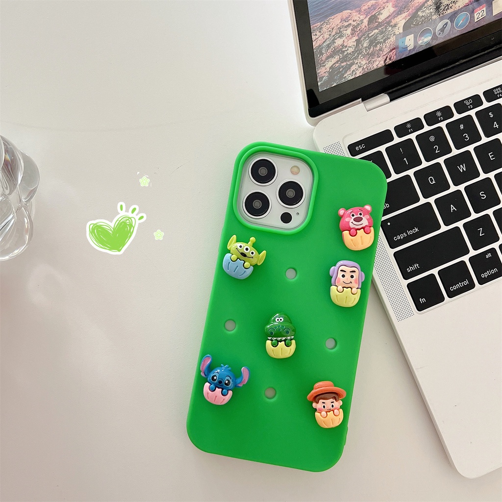 Ốp Điện Thoại Tpu Dẻo Họa Tiết Hoạt Hình Toy Story 3D Dễ Thương Cho iPhone 14 13 12 11 Pro Max