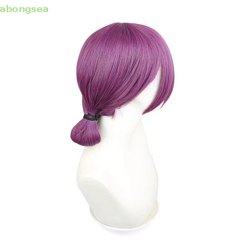 Tóc Giả Dạng Chuỗi Hạt Hóa Trang Nhân Vật Anime Màu Tím Nâu Đuôi Ngựa Pelucas