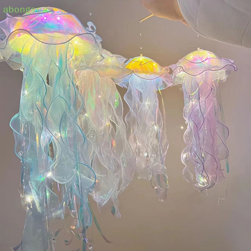 Đèn Lồng abongsea Màu Sắc Tự Làm Hình Sứa Biển