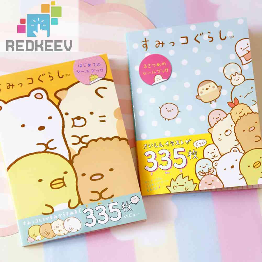 Sticker Dán Trang Trí Sổ Tay Hình Hoạt Hình Đáng Yêu