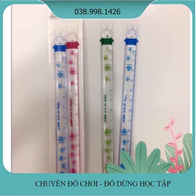 1 Cây Thước Kẻ Thỏ 12cm 707 _LL