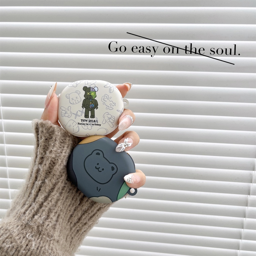 Vỏ Bảo Vệ Hộp Sạc Tai nghe không dây Redmi buds4 lite TWS Bằng TPU Mềm Chống Sốc Họa Tiết Hoạt Hình Dễ Thương