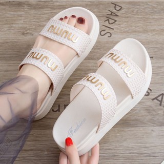 4seasonsshoe.store dép nữ độn đế 2 quai mumu 5cm, dép quai ngang dáng đẹp size 35-39