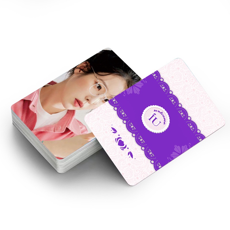 IU Photocard Double-sided Color Printing Lomo Card