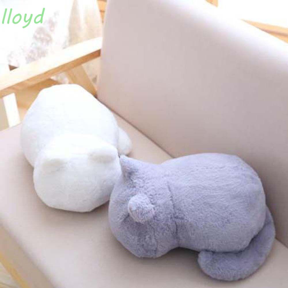 Gối Nhồi Bông Hình Mèo Hoạt Hình Trang Trí Nhà Cửa