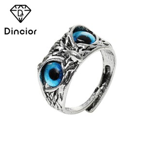 Nhẫn hở hình cú mắt quỷ phong cách cổ điển sáng tạo