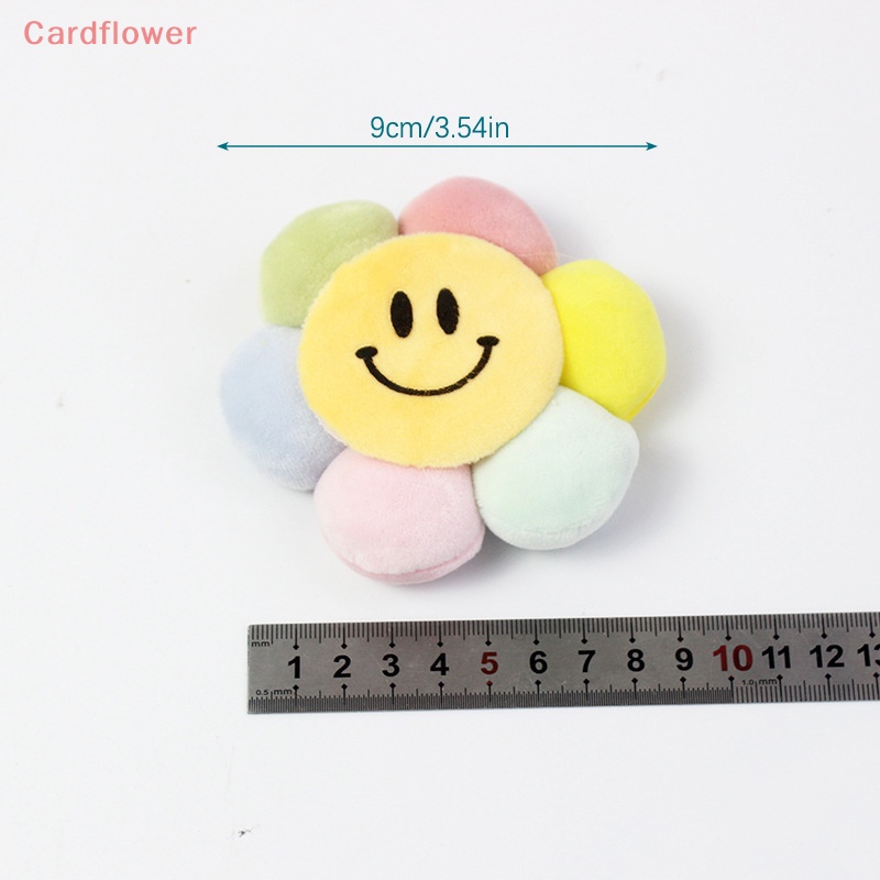 1 Móc Khóa Hình Hoa Hướng Dương Nhồi Bông Đáng Yêu Mới