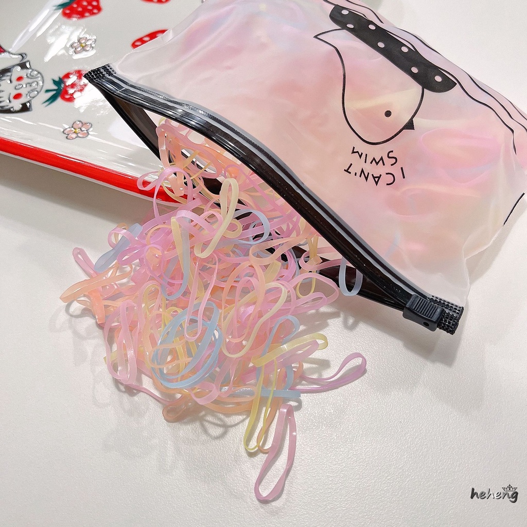 Dây Buộc Tóc Co Giãn Nhiều Màu Sắc Chắc Chắn Và Thoải Mái