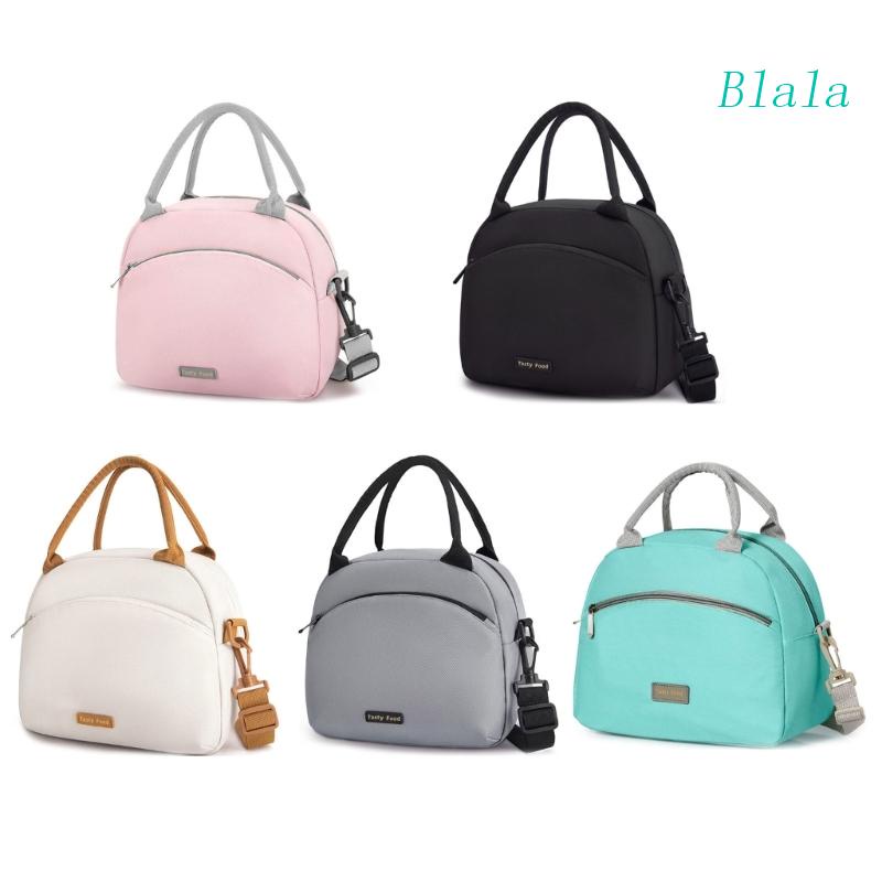 Túi Đựng Hộp Cơm Trưa Cách Nhiệt Kèm Dây Đeo Vai Tiện Dụng Mang Theo Du Lịch / Dã Ngoại Cho Nam Và Nữ