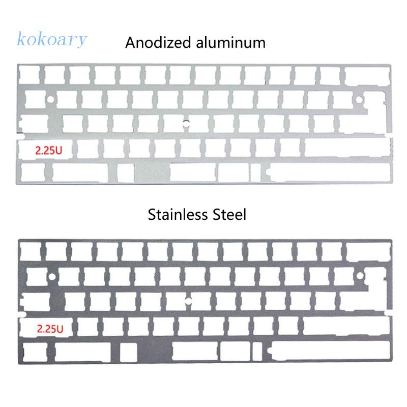 Đế Gắn Bàn Phím Cơ KOK PCB Bằng Nhôm Tùy Chỉnh Tiện Dụng Cho GH60