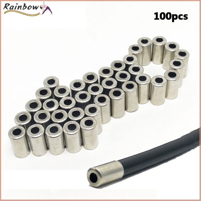 Set 100 Nắp Đậy Dây Phanh Xe Đạp Leo Núi Cao Cấp 5mm