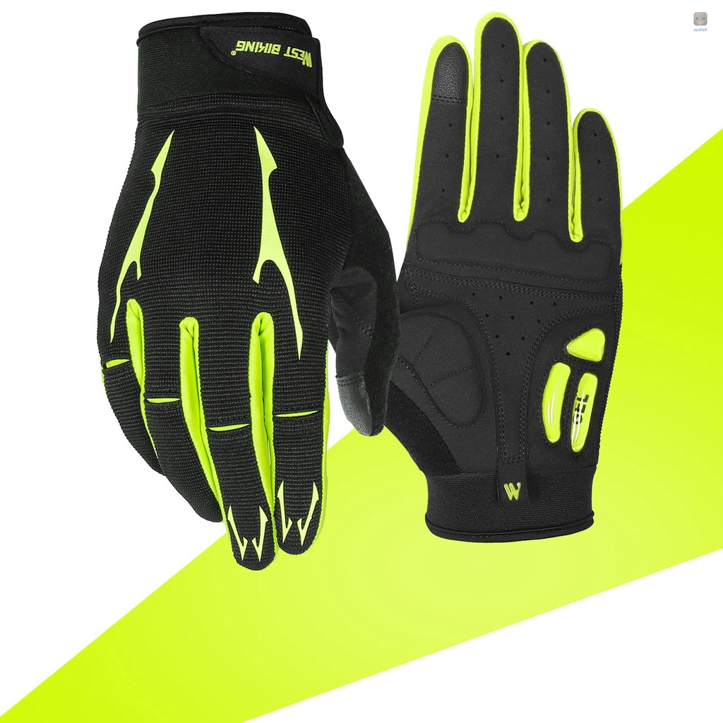 Găng Tay Gel Chống Trượt Thoáng Khí Chống Mài Mòn Có Thể Chạm Màn Hình Cảm Ứng Dành Cho Nam Nữ