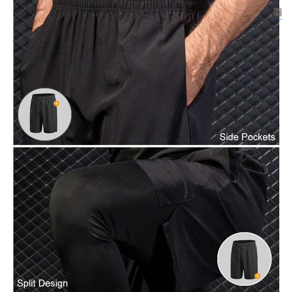 Quần Short Thể Thao Lưng Thun Nhanh Khô Thời Trang Cho Nam