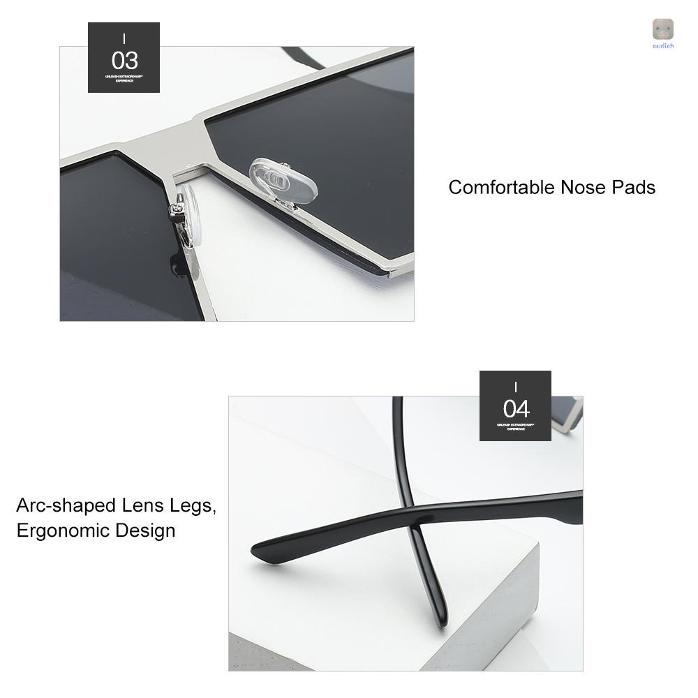 Kính Mát Vuông Chống Tia UV400 Thời Trang