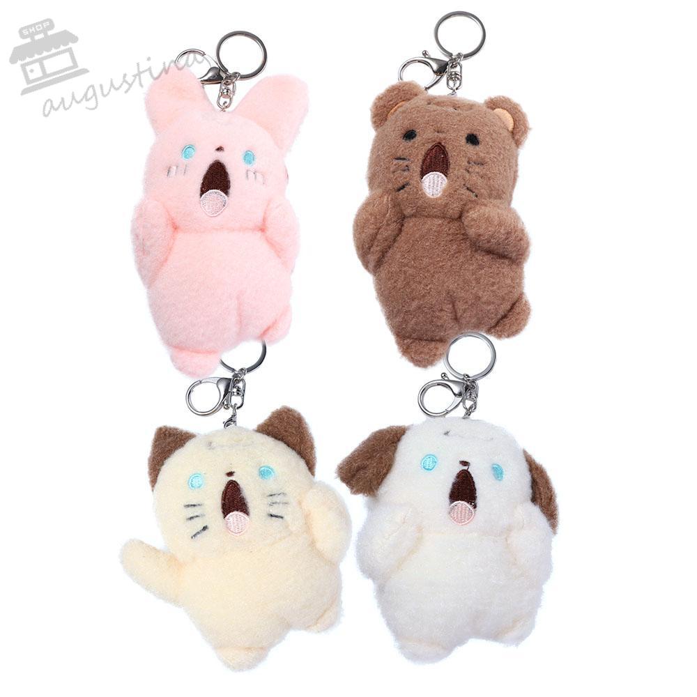 Móc Khóa Thú Nhồi Bông AUGUSTINA Dễ Thương Charms