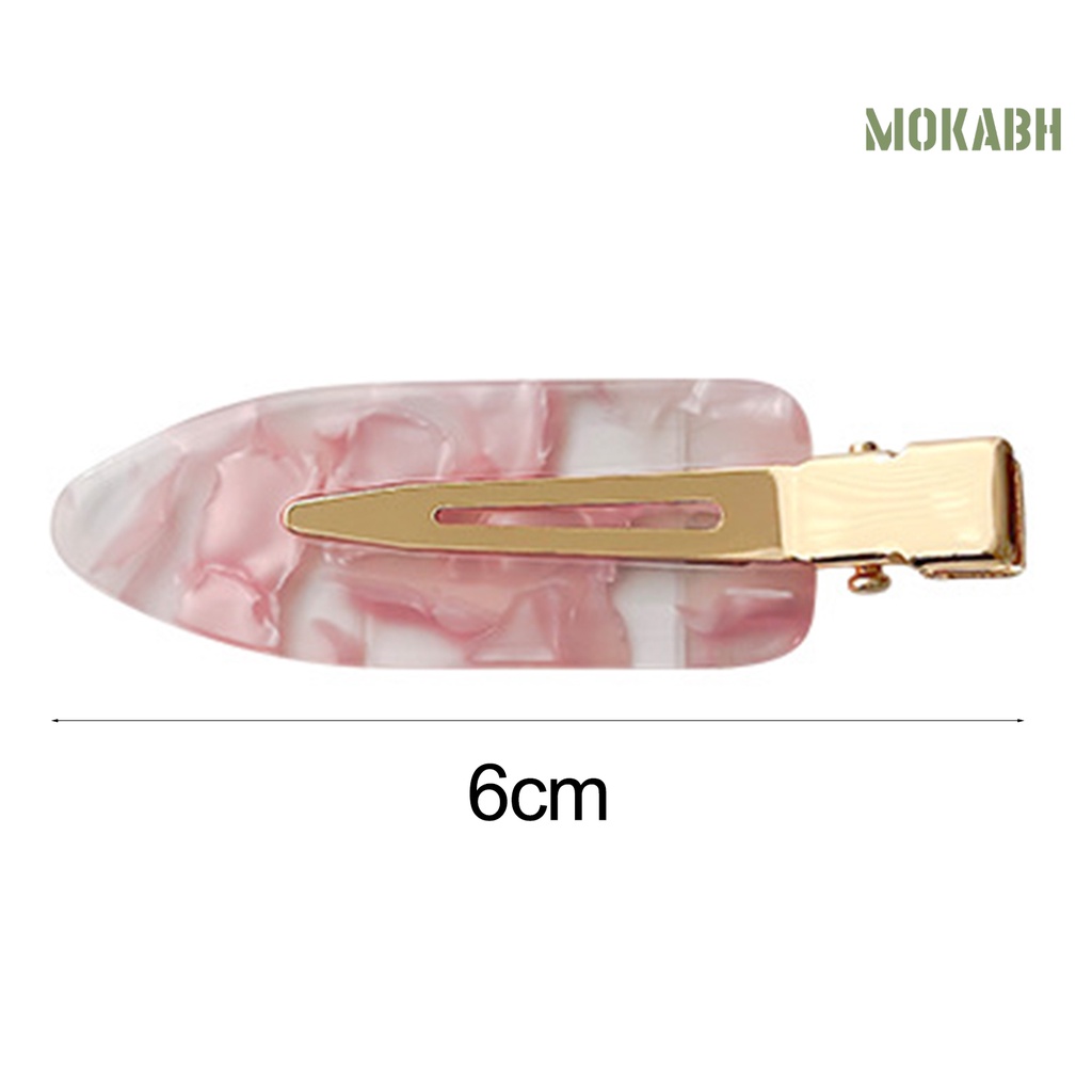 Bộ 2 Kẹp Tóc Acrylic Chống Trượt Phong Cách Hàn Quốc