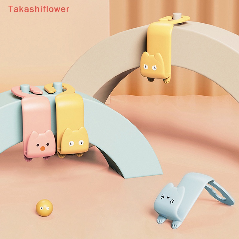 Set 2 Móc Treo Đồ Gắn Sau Ghế Xe Hơi Hình Mèo Dễ Thương