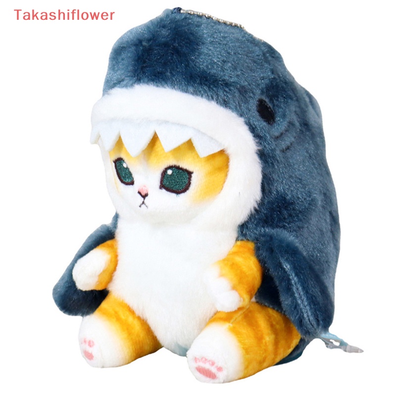 Búp Bê Nhồi Bông Hình Cá Mập / Tôm Chiên Trang Trí Túi Xách / Ô Tô