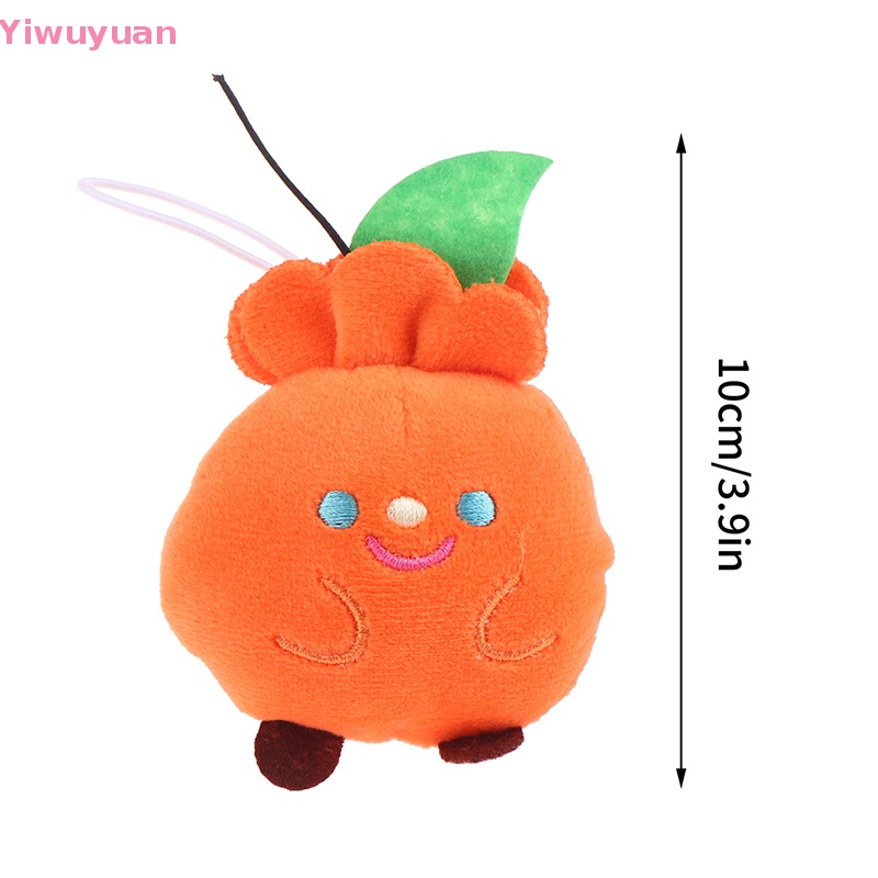 1 Búp Bê Nhồi Bông Hình Trái Cây Đáng Yêu Trang Trí Ba Lô / Móc Khóa Mới