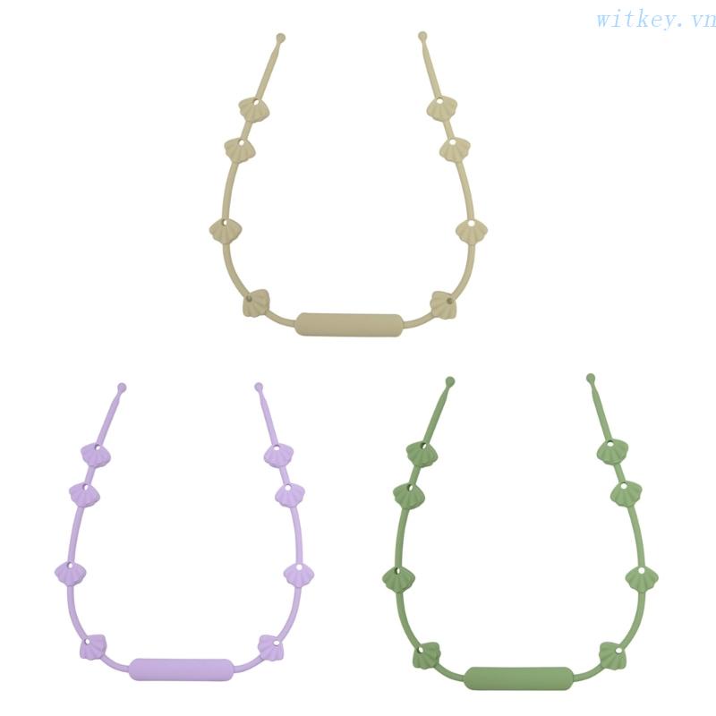 Giá Đỡ Núm Vú Giả 3 Màu Tùy Chọn Di Động Tiện Dụng Cho Bé Sơ Sinh