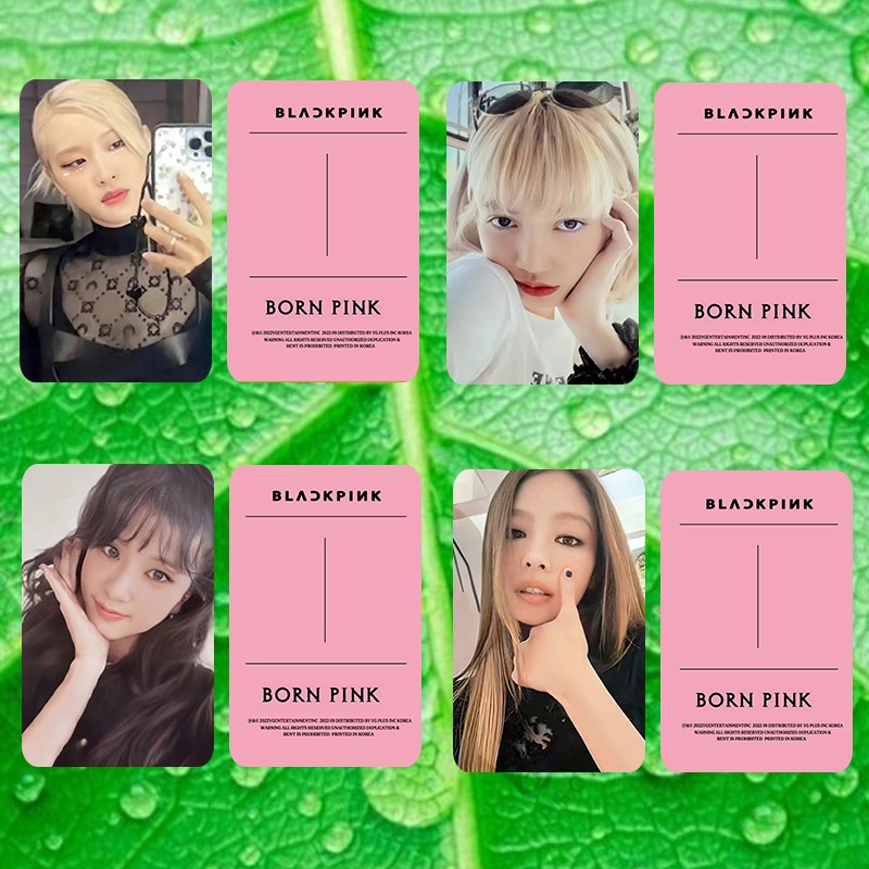 Album Sưu Tầm Thẻ Hình Lisa Jisso Rose Jennie Nhóm BlackPink