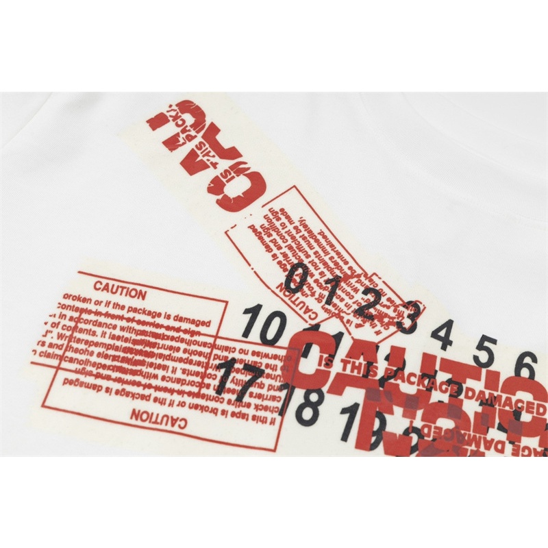 Mai-son * * Áo Thun Tay Ngắn Kiểu Băng Chéo Thời Trang Unisex