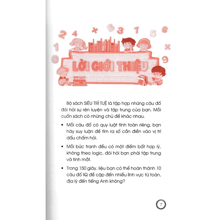 Sách -Siêu Trí Tuệ: Tư Duy Thông Minh Và Nhanh Trí +Khả Năng Sinh Tồn +Câu Đố Suy Luận Kiểm Tra IQ +Thử Tài Thám Tử - VT