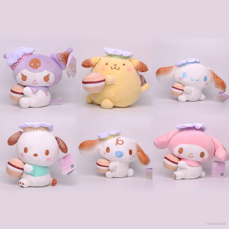 Búp Bê Nhồi Bông Hình Kuromi Melody Cinnamoroll Pochacco Purin SY2 Sanrio YS2
