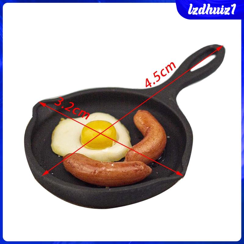 Bộ Đồ Ăn Dùng Trang Trí Nhà Búp Bê Cho Bé Gái