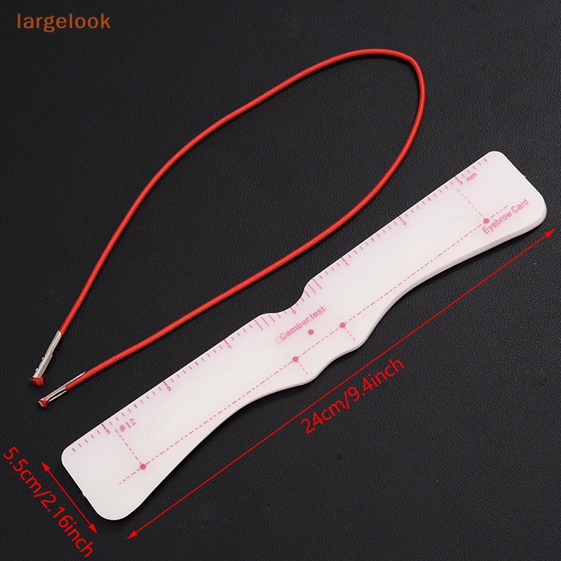 Bộ 12 Thẻ Khuôn Hỗ Trợ Vẽ Lông Mày Tái Sử Dụng Tiện Lợi