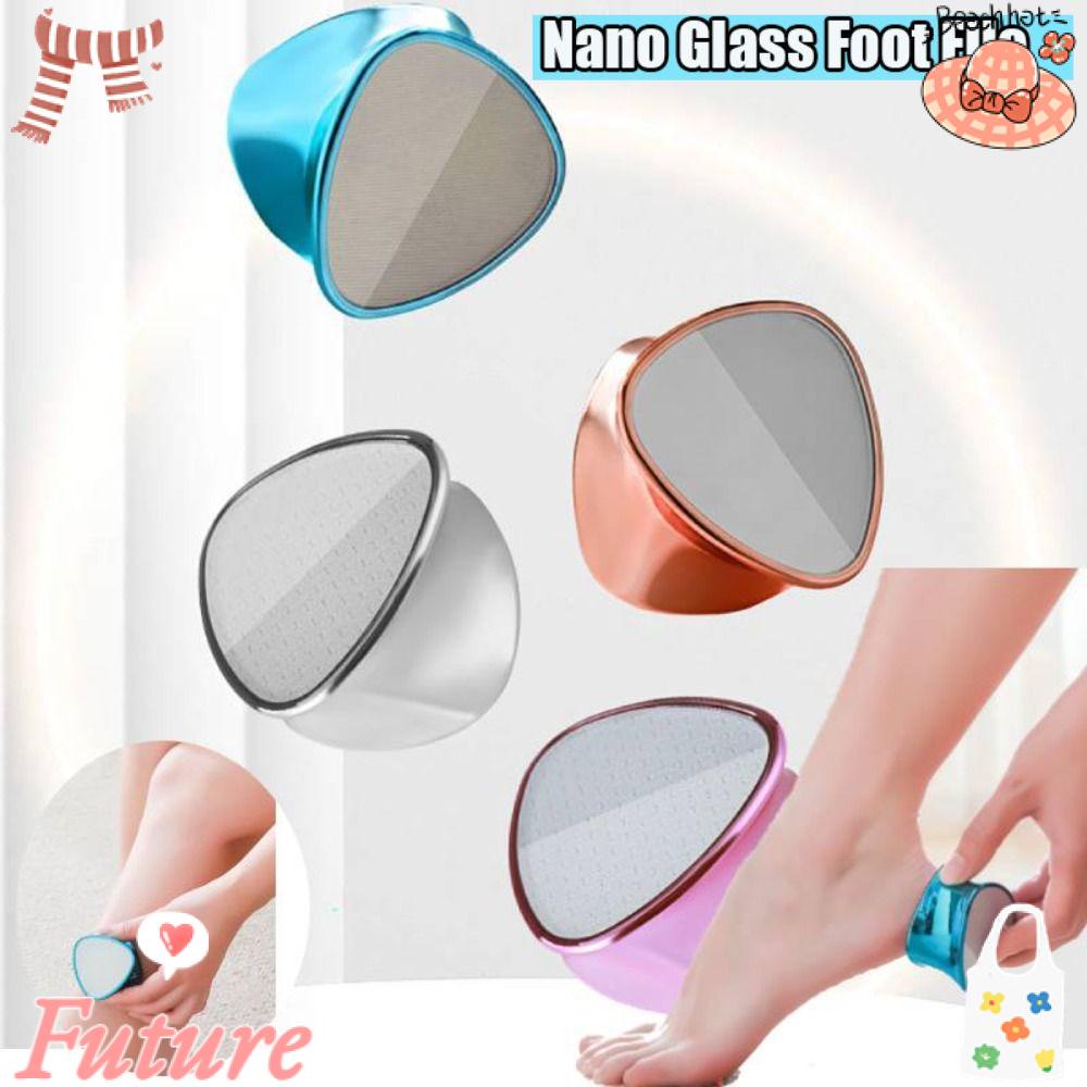 Dụng Cụ Dũa Bàn Chân Tẩy Tế Bào Chết Hai Mặt Bằng Kính Nano