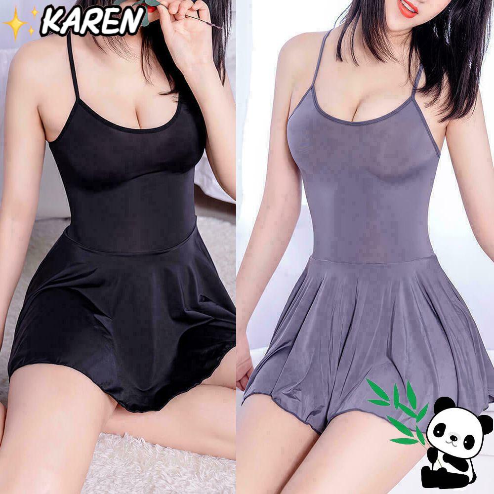 Đầm Hai Dây Xếp Ly Thời Trang Cho Nữ