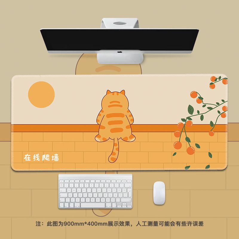 Miếng Lót Chuột Máy Tính Cỡ Lớn In Hình Hoạt Hình Dễ Thương