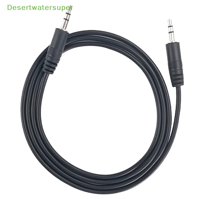 1 Dây Cáp Âm Thanh Jack 3.5mm Dài 0.5m Cho Xe Ô Tô