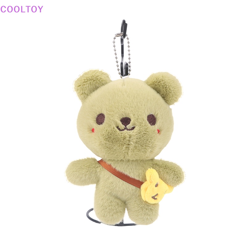 Móc Khóa Hình Gấu Nhồi Bông 14CM Mềm Mại Đáng Yêu