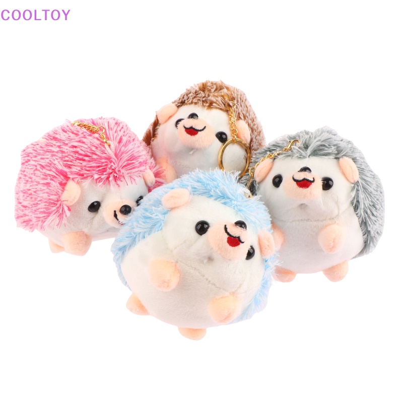 Đồ chơi nhồi bông Hình Nhím Nhiều Màu 12CM Mềm Mại Trang Trí Ba Lô / Móc Khóa Đa Ứng Dụng