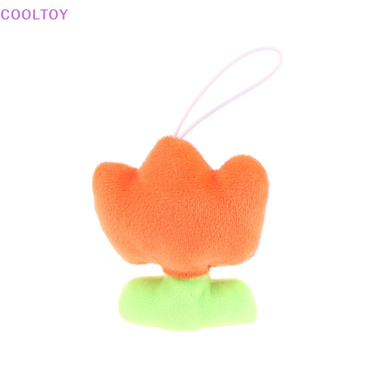 Búp Bê Nhồi Bông Hình Hoa Tulip 8cm Mềm Mại Trang Trí Ba Lô / Móc Khóa