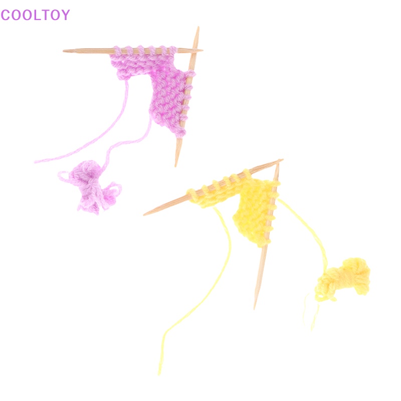 Cooltoy Phụ Kiện Đan Len Thủ Công Trang Trí Nhà Búp Bê Tỉ Lệ 1 / 12