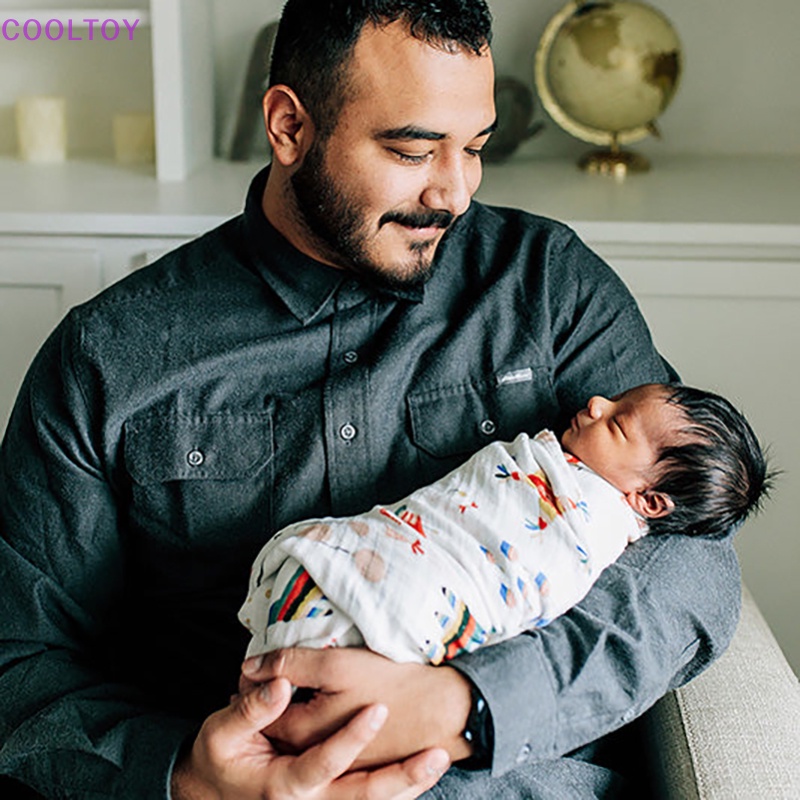 Chăn Quấn Em Bé Sơ Sinh Chất Liệu Cotton Muslin