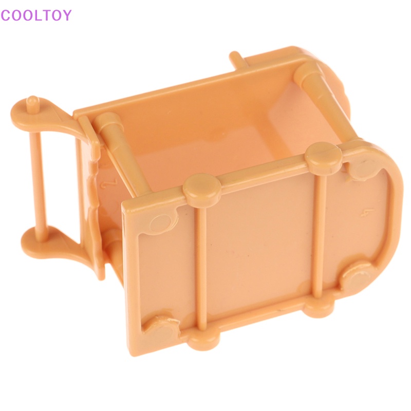 1 Mô Hình Xe Đẩy Em Bé Phục Vụ Nhà Bếp Tỉ Lệ 1: 12 Trang Trí Nhà Búp Bê