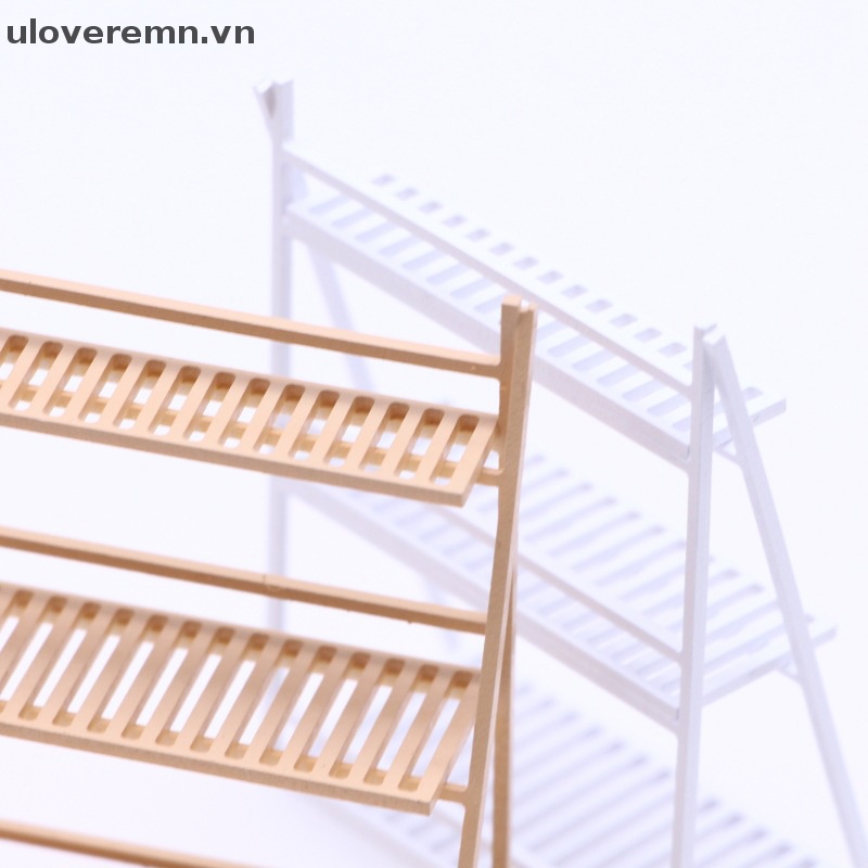 Uloveremn Bộ Chậu Hoa Mini Bằng Nhựa Cho Nhà Búp Bê Cấp Độ