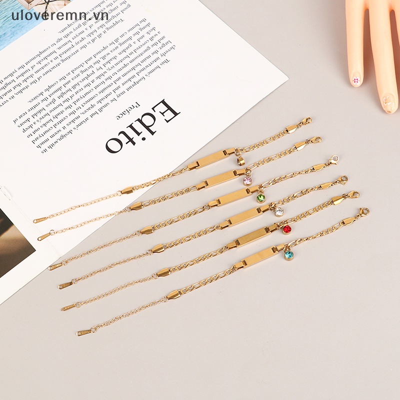 1 Vòng Đeo Tay Thép Không Gỉ Có Thể Điều Chỉnh Kích Cỡ