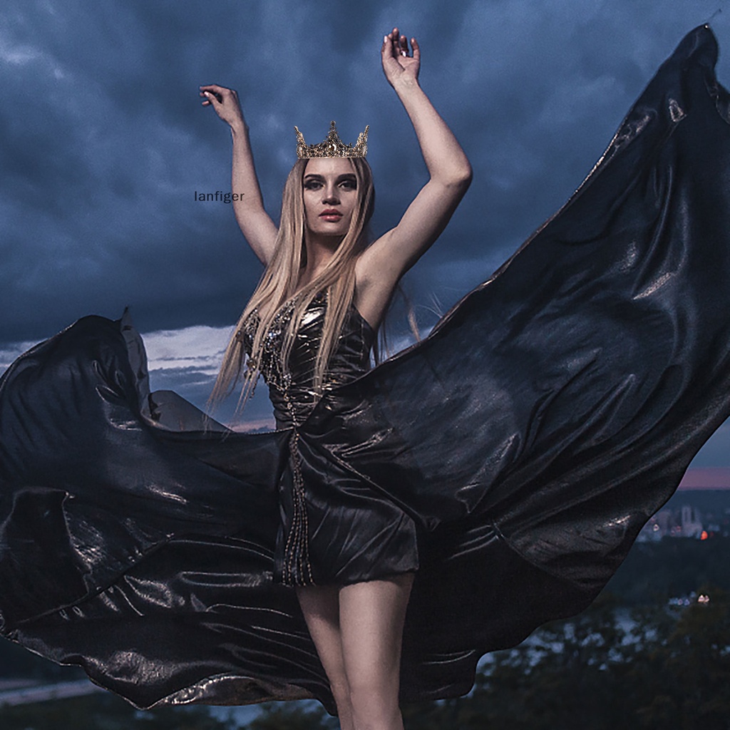 Set 2 Vương Miện King / Queen Đính Pha Lê