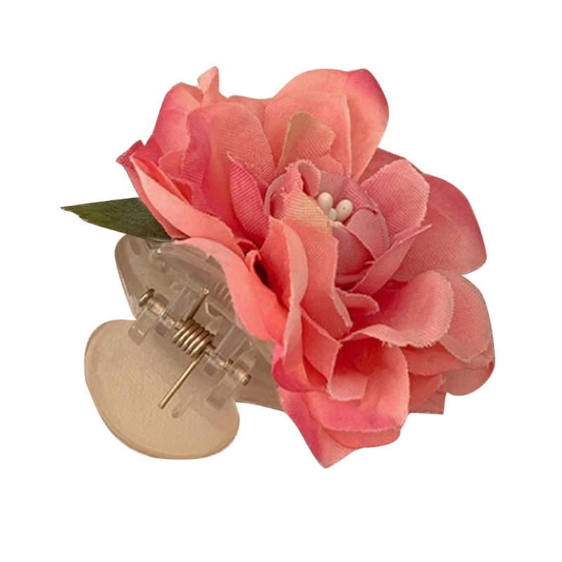 Kẹp Tóc Hoa / Cá Mập Cỡ Lớn Phong Cách Vintage Cho Nữ