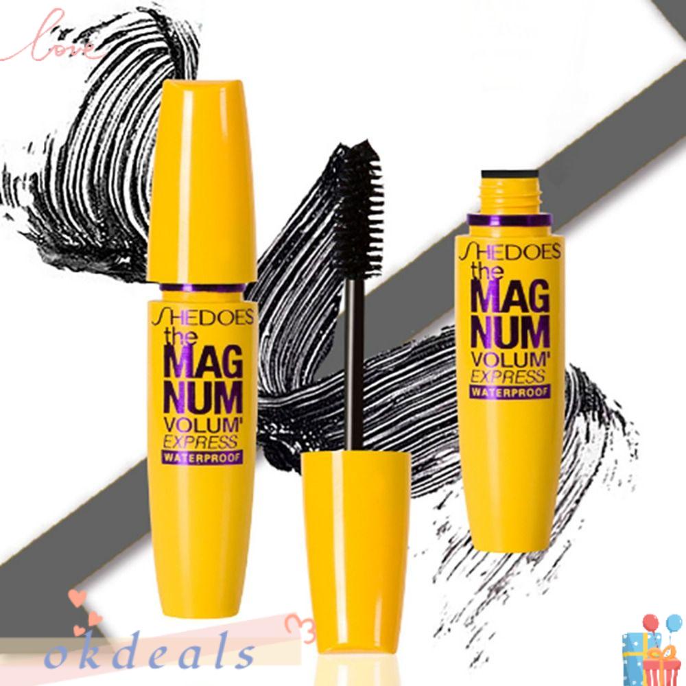 Mascara Uốn Cong Làm Dày Lông Mi Kháng Nước Lâu Trôi Chuyên Dụng