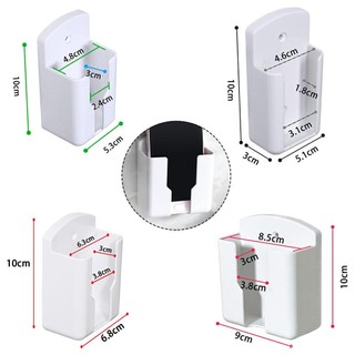 【FOR SALE】White TV Air Conditioner Remote Control Holder Case Remote Storage Wall Rack