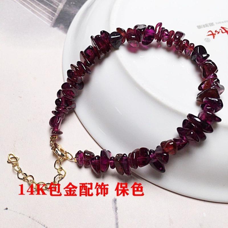 Vòng Tay Hoa Hồng Pha Lê Tự Nhiên
